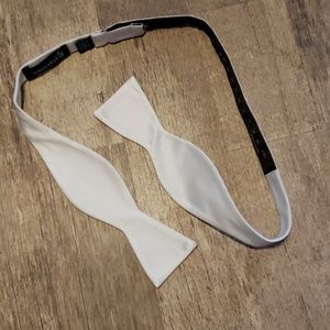 Self-Tie White Bowtie